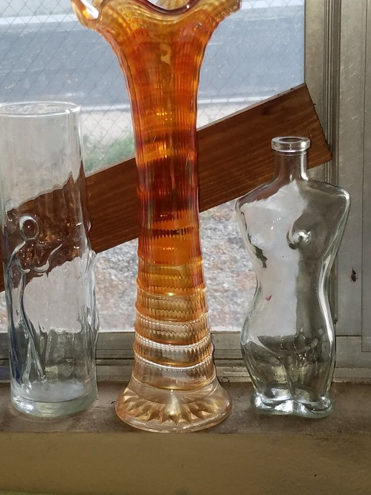 Marigold Carnival Glass 