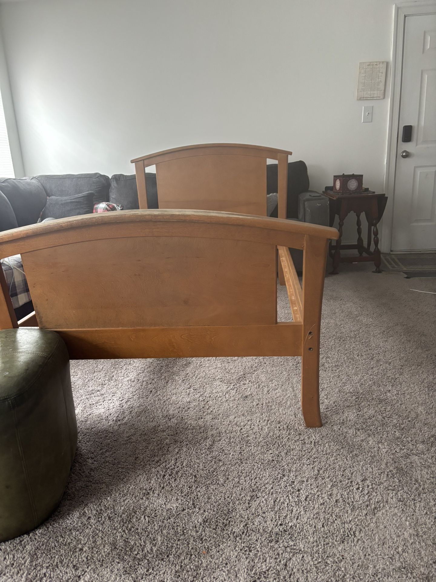 Solid wood Bed Frame Twin Or Twin XL42x75