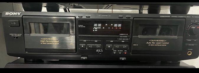 SONY  TC-WE-425 dual cassette player