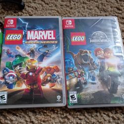 (2) Lego Nintendo Switch Games