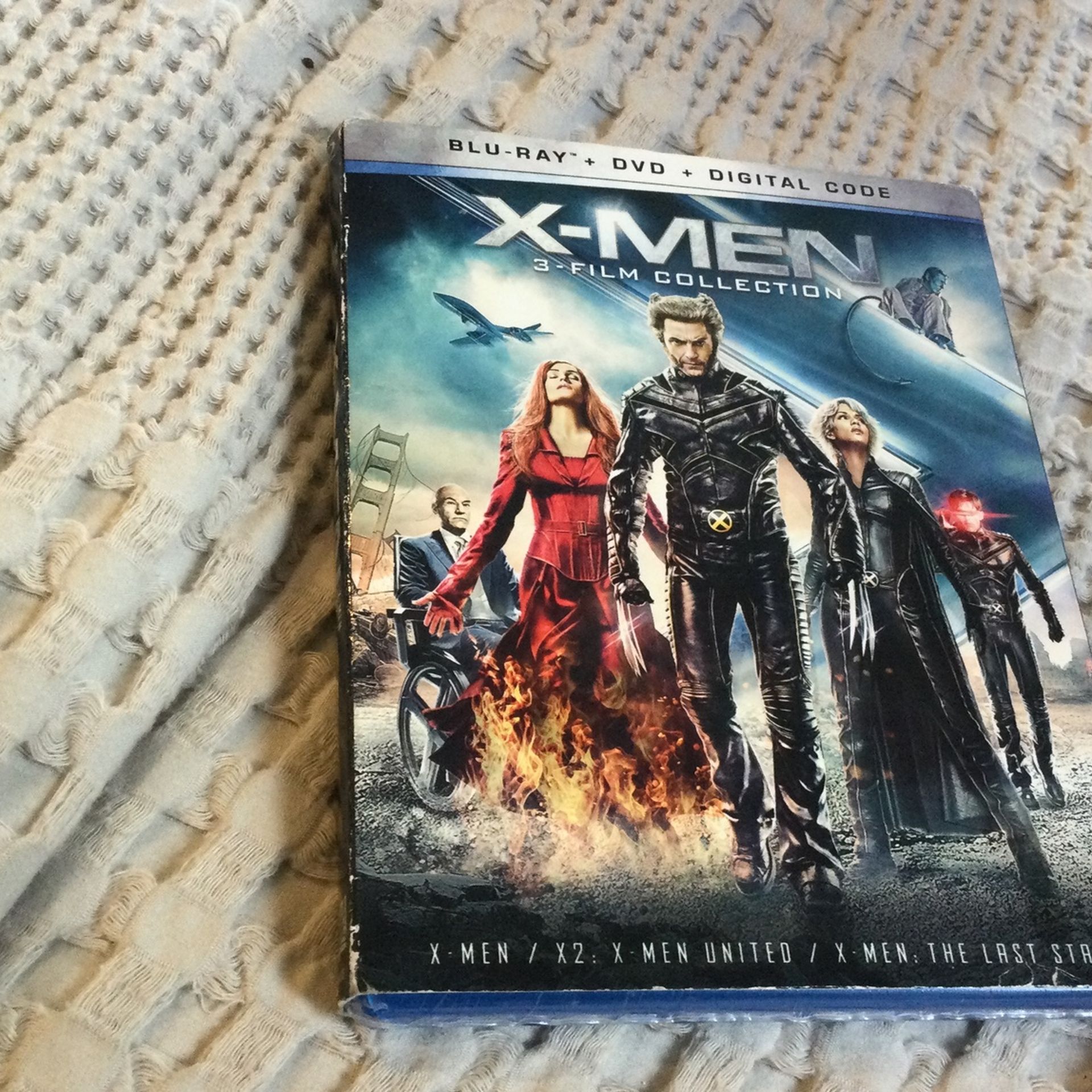 Blu-Ray + DVD + Digital Code X-Men 3 Film Collection XMen/E-Men