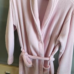 Women’s Cozy Long Sleeve Plush Short Robe 