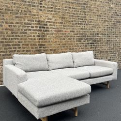 West Elm Eddy Reversible Sectional Sofa