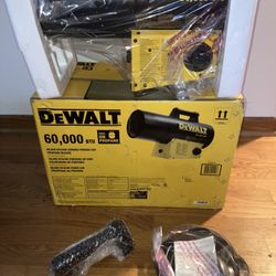 New Dewalt 60,000 BTU propane heater