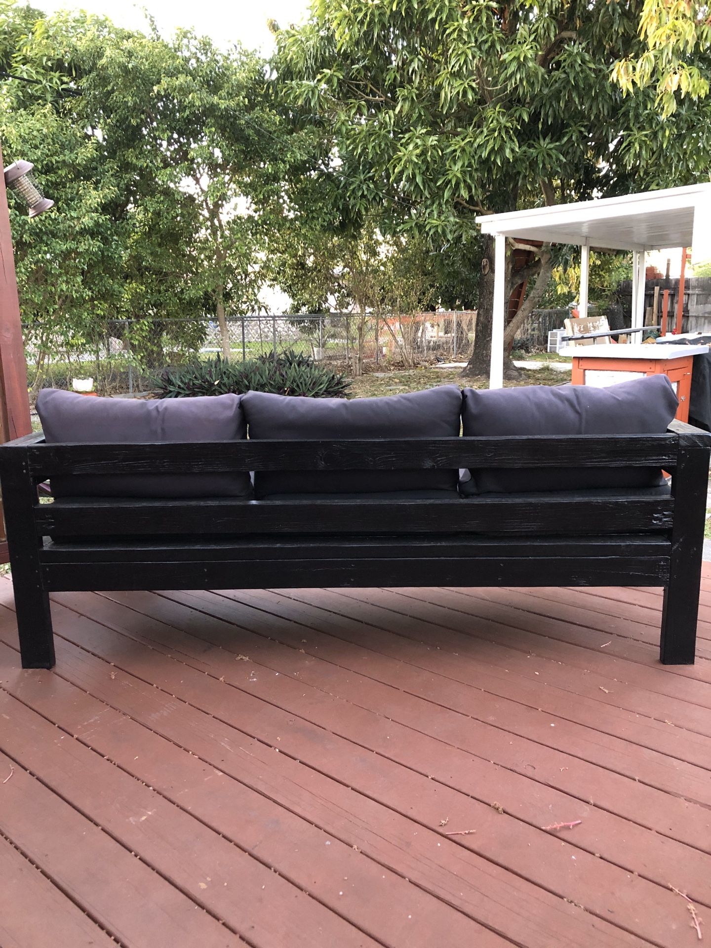 Outdoor furniture/ treated patio wood