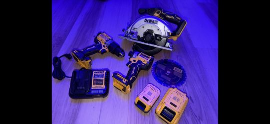 DEWALT DRILL AND SKILL SAW