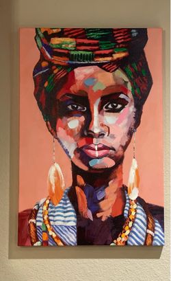 Afrocentric Canvas Wall Art