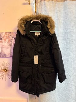 Good fellow black puffer jacket New