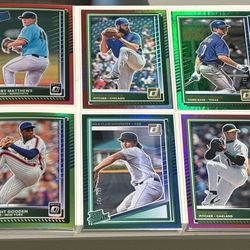 2025 Donruss Baseball Numbered Cards