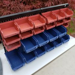 Wall Mount Parts Rack Organizer 