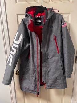 Gray USA NorthFace Women’s Ski Jacket
