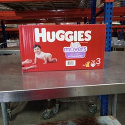 Huggies Little Movers 76 Count Size 3