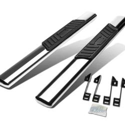 99-14 Chevrolet Silverado Gmc Sierra Side Steps Running Boards Step Bar Nerf Bar Estribos Chevy