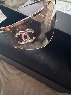 Sold Out Chanel Shield Sunglasses $1,195