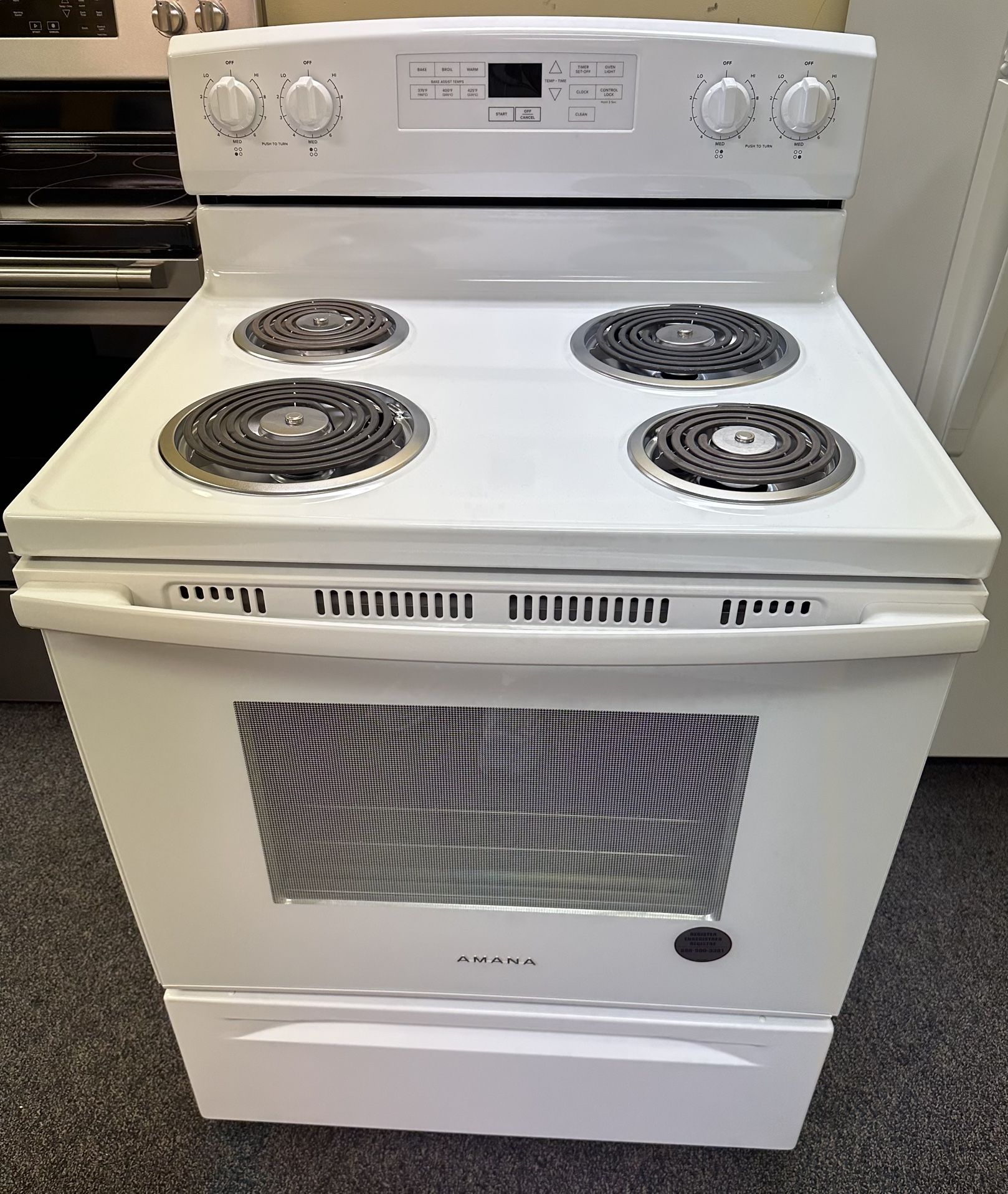 Whirlpool Amana Electric Range