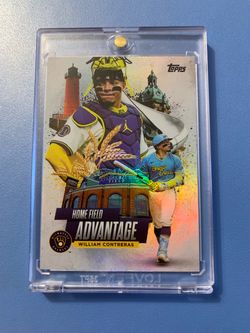 Topps William Contreras Home Field Advantage Baseball Card