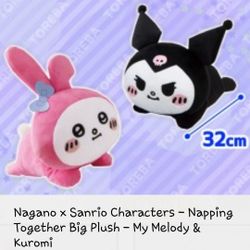 My Melody x Nagano Napping Plush 12inches!
