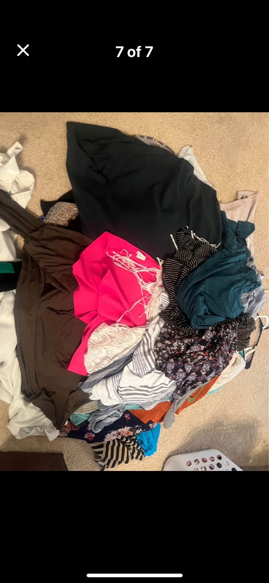 2 Bags Full Of Womans Clothes