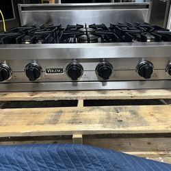 36” Viking Rangetop