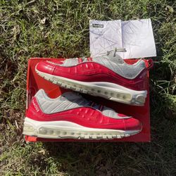 Supreme Air Max 98 Red 