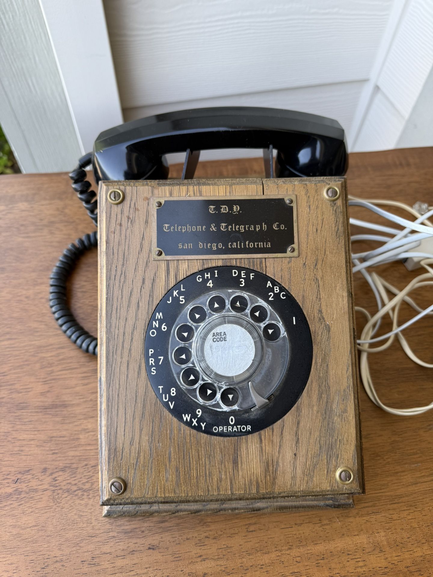Old telephone still works!!