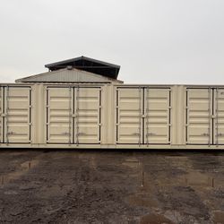 40 FOOT NEW 1-TRIP HC MULTI DOOR CONTAINER STD SHED,STORAGE,SHIPPING,CONEX,PORTABLE STORAGE