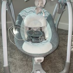 2-in-1 Portable Vibrating Swing