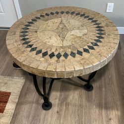 Tiled End Table