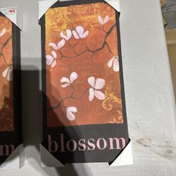 Set of Two Canvas Art