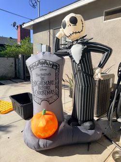 Jack skellington blow up 6ft