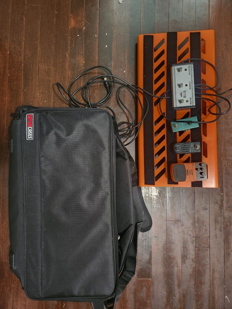 Gator Pedalboard And Misc Pedals