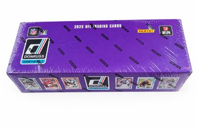 2025 Panini Donruss Football Factory Sealed Mega Box – Rookie Class Loaded 🔥