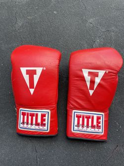 Title classic boxing gloves
