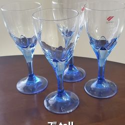 4 Bormioli Rocco Italy glasses 