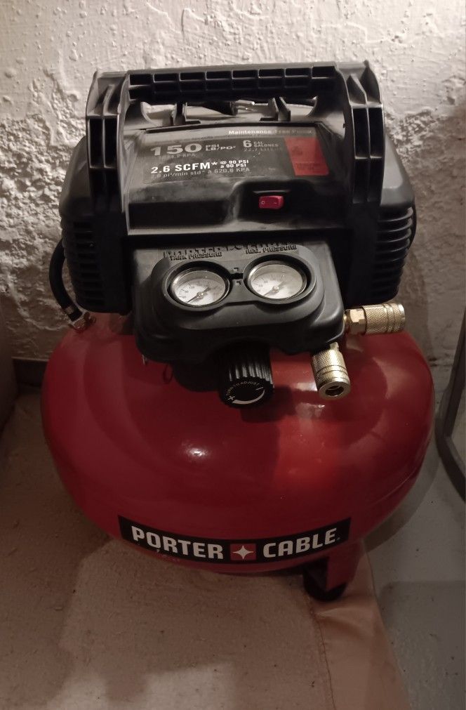 Porter Cable Air Compressor & Fini Advanced Air Compressor