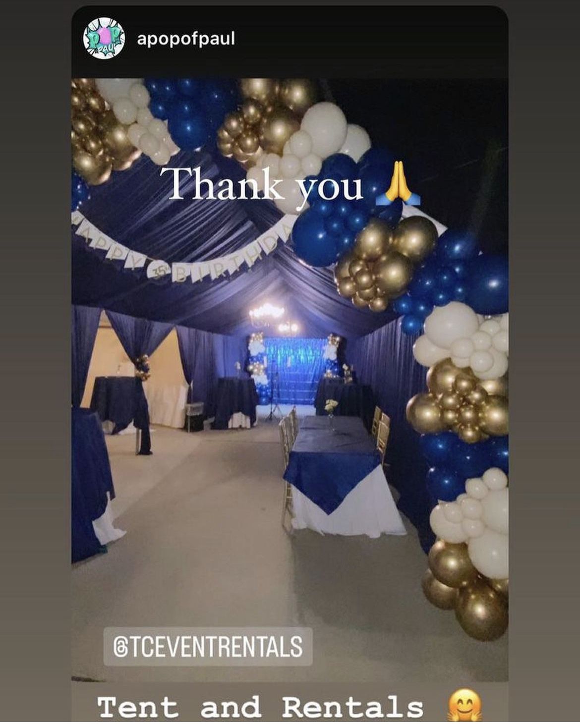 Tent And Draping 
