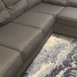 Sofa Sectional Gray 