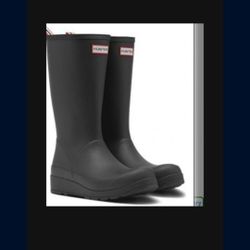 Hunter Women's Original Pay Tall Rain Boots - Black  