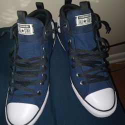 Blue Converse