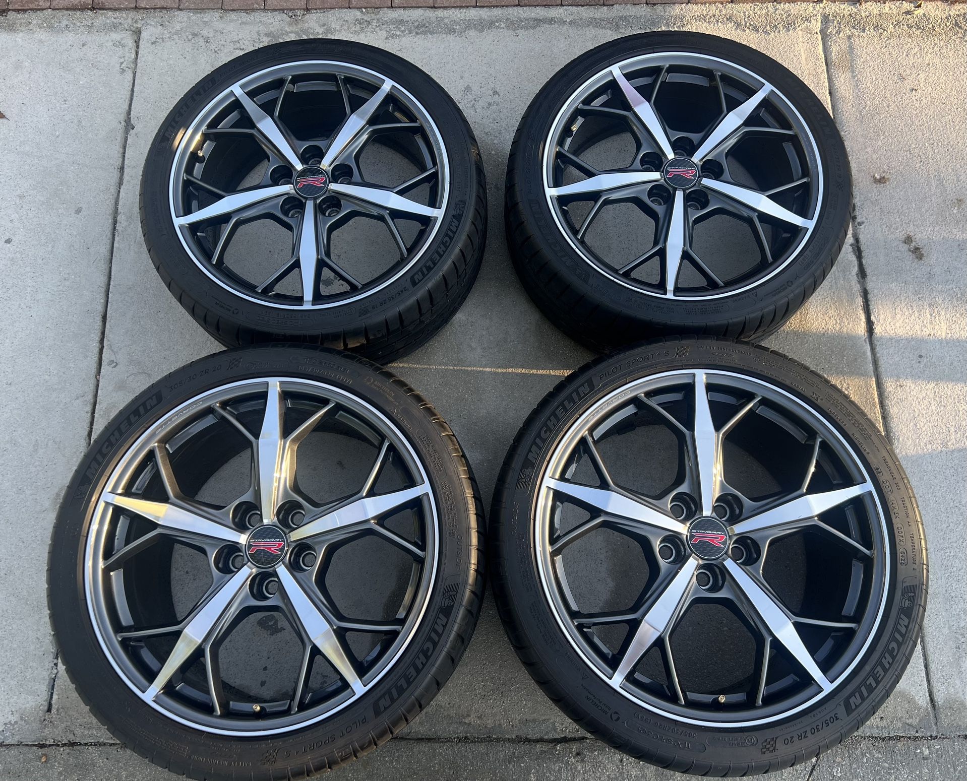 2023 Corvette C8 Trident Wheels