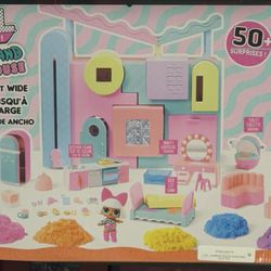 LOL Surprise Squish Sand Magic House Playset with Tot, Ages 4+