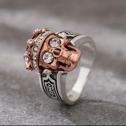 Men’s Gothic Skull Ring 