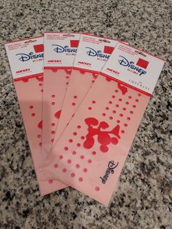 4 Disney Mickey Mouse Paint Stencils - New In Packaging