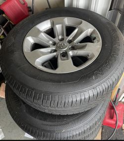4 Ram Tires & Rims Like New