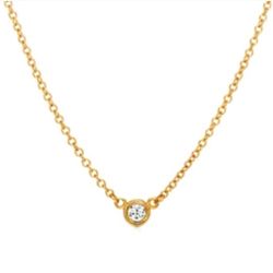 Tiffany & Co. Elsa Peretti 18k Diamond Necklace Custom