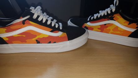 Orange/Red Camp Vans
