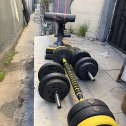 GYM WEIGHT SET