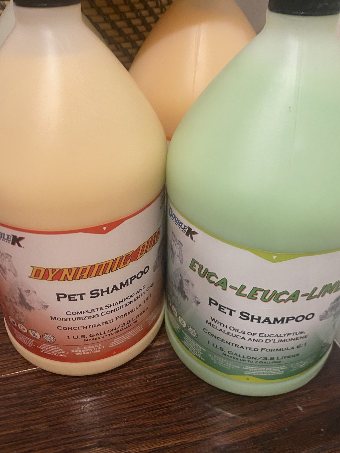 Dog Shampoo- One Gallon Bottle. New Sealed. Various Types