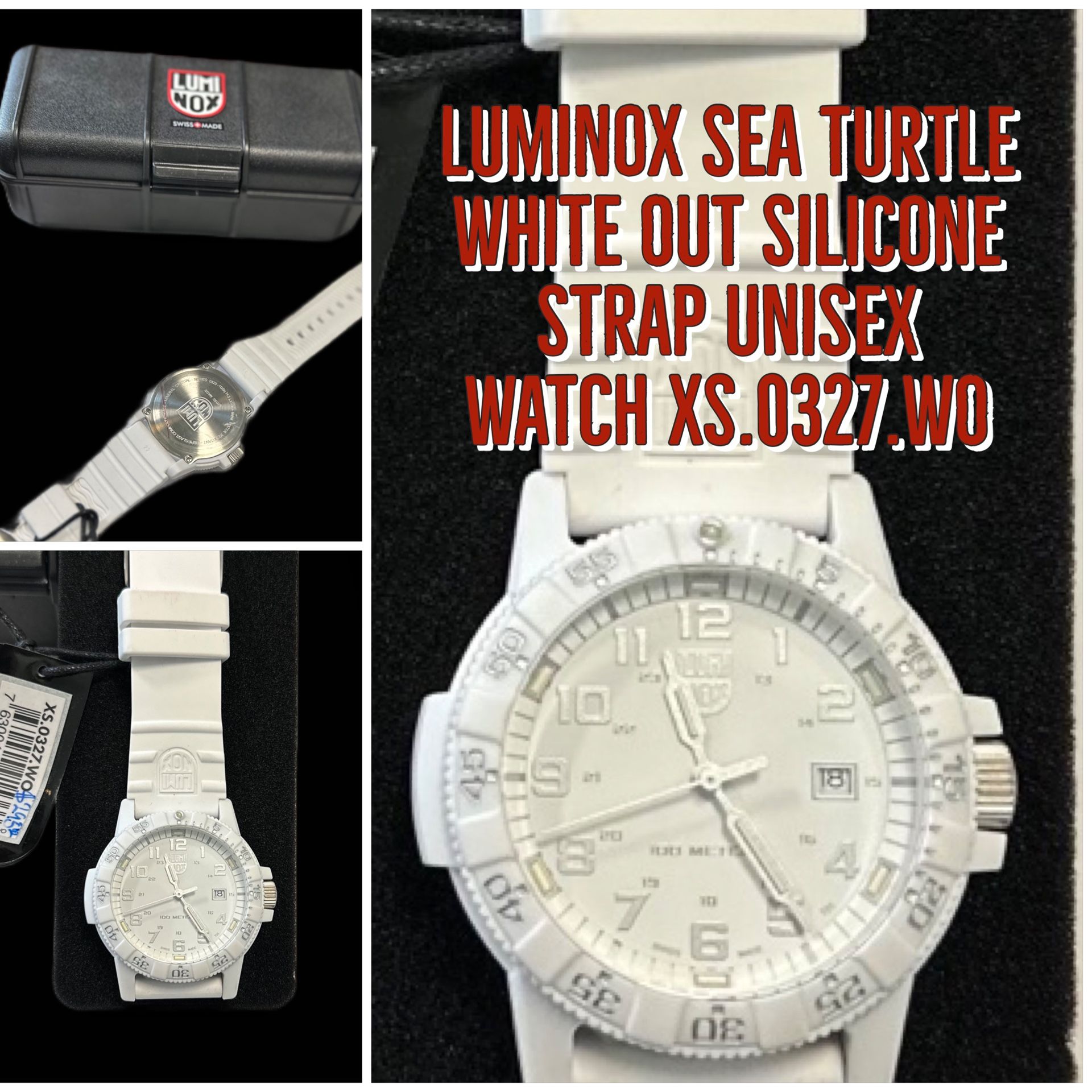Luminox Turtle White Out