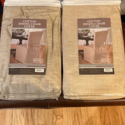 Dining Chair Cover X2